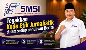 Ketua SMSI Lampung Ingatkan Wartawan Junjung Tinggi Kode Etik Jurnalistik