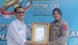 SMSI Raih Penghargaan dari Kapolda Lampung