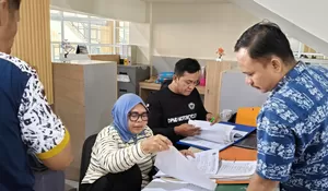 Meski Hari Libur, DPMD dan Perangkat Desa Tetap Bekerja