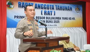 Primkoppol Polres Bulukumba Laksanakan RAT ke-49 Tahun Buku 2025, Pererat Kebersamaan Lewat Buka Puasa Bersama
