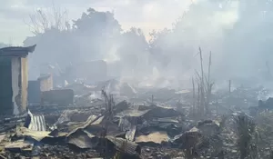 Si Jago Merah Lalap 14 Rumah Dipermukiman Padat Penduduk di Bulukumba