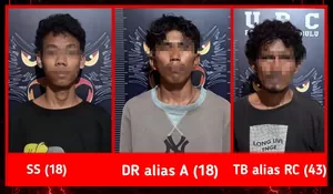 Bakar Rumah Usai Mencuri, Tiga Pelaku di Bulukumba Ditangkap Polisi