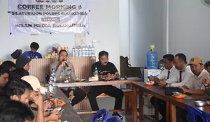 Dari Secangkir Kopi, Kapolres Baru Bulukumba Rangkul Media