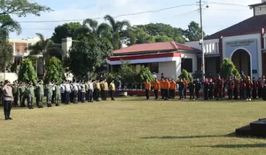 Antisipasi Karhutla, Polres Bulukumba Siagakan Pasukan dan Peralatan