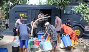 Sumur Mengering, Polisi Bululumba Bawa Air