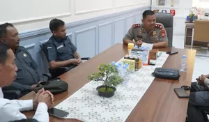Kapolres-Bawaslu Bulukumba Perkuat Sinergi Jelang Tahapan Pemilu