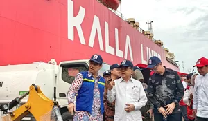 PMI Lepas Kapal Kemanusiaan Gelombang 2 untuk Sumatera dan Aceh
