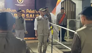 Pimpin Apel Malam, Wamenhaj Dahnil: Presiden Pasti Bangga Lihat Diklat Ini