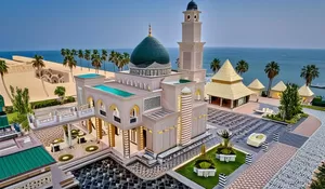 Soft Opening Wisata Religi Masjid Pantai Bali Diresmikan oleh Ketum DMI Jusuf Kalla