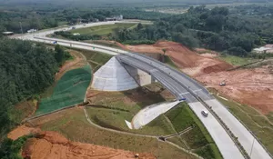 5 Ruas Tol Trans Sumatra Rampung Tahun Ini