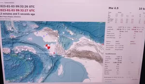 285 Kali Gempa Susulan Terjadi di Jayapura
