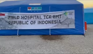 Rumah Sakit Lapangan Indonesia di Turki Layani Hampir 2000 Pasien