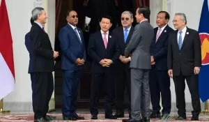 Menlu ASEAN Mengawali Serangkaian Pertemuan di Istana Merdeka