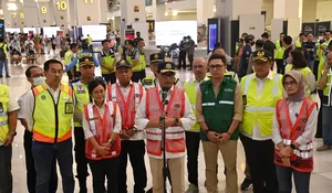 Penumpang Arus Mudik Bandara Soekarno Hatta Naik 25%