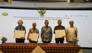ESDM dan ExxonMobil Teken Kerja Sama Eksplorasi Senilai Rp630 Miliar di Area Terbuka