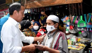 Komentar Pedagang dan Masyarakat dapat THR dari Presiden Jokowi: Semoga Bapak...