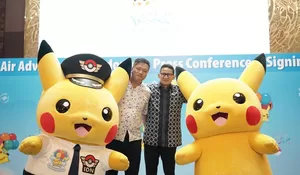 Sandiaga Uno Apresiasi Kehadiran Pikachu Jet Garuda