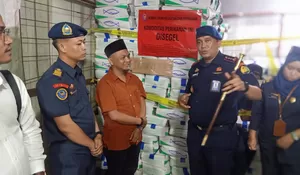 Lagi, KKP Segel 1.130 Kotak Ikan Beku Impor Jenis Salem di Palembang