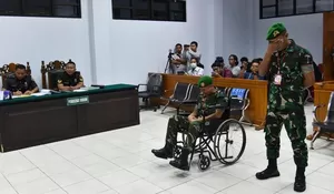 Begini Fakta Kasus TNI Bawa Sabu, Menangis Dipersidangan