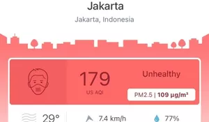 Jakarta Juara Dunia Polusi Udara Terburuk