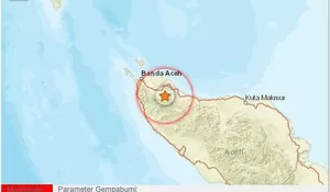 Banda Aceh Diguncang Gempa Magnitudo 4,0