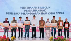 Pulihkan Luka Bangsa, Presiden Luncurkan Program Pemulihan Hak Korban Pelanggaran HAM Berat