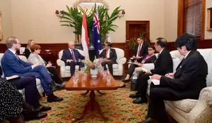 Jokowi Bahas Peningkatan Kerja Sama Strategis dengan Ketua Oposisi Australia