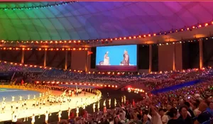 Jokowi dan Ibu Iriana Hadiri Pembukaan Chengdu 2021 FISU World University Games