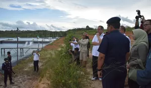 Komisi IV Segel Tiga Perusahaan Tambak Udang Ilegal di Batam