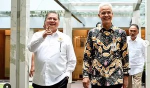 Airlangga dan Ganjar Bahas Kelanjutan 3 PSN di Jawa Tengah