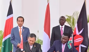 Menteri ESDM RI-Menteri Energi Kenya Teken MoU Perkuat Kerja Sama Bidang Energi