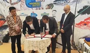 Lebihi Target, KKP Catatkan Potensi Transaksi USD15,6 Juta di World Seafood Shanghai
