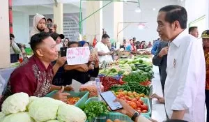 Harga Masih Tinggi, Presiden: Beras Bulog Mulai Disalurkan untuk Tekan Harga