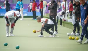 Tampil Luar Biasa, Kacung Sumbang Emas di Lawn-Bowls Asian Para Games 2022