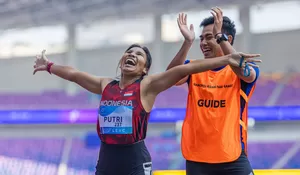 Asian Para Games, Arianti Sumbang Medali Emas di Lari 100 Meter Putri