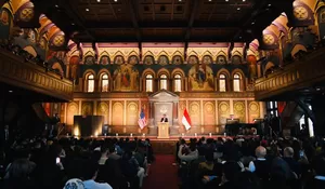 Beri Kuliah Umum di Georgetown University, Jokowi: Indonesia Miliki Pancasila