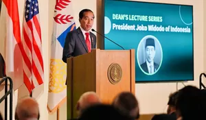 Jokowi Singgung Pendanaan Iklim (Utang) di Kuliah Umum Stanford University