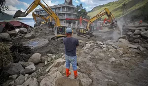 Proses Pencarian Korban Banjir Bandang dan Longsor Humbang Hasundutan Dihentikan