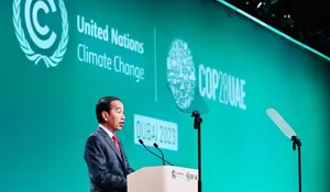 Jokowi Sampaikan Tiga Poin Tangani Perubahan Iklim di G77 dan RRT