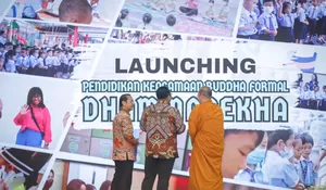 Menag Launching Pendidikan Keagamaan Buddha Dhammasekha