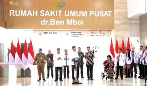 Jokowi Resmikan RSUP dr. Ben Mboi di Kupang, Habiskan Anggaran Rp420 Miliar