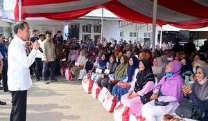 Presiden Jokowi: BLT El Nino untuk Dorong Daya Beli Masyarakat