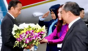 Tiba di Hanoi, Presiden Jokowi akan Bertemu Sejumlah Pemimpin Vietnam