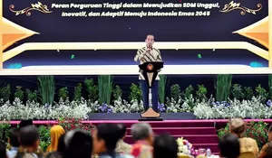 Jokowi: Perguruan Tinggi Miliki Peran Strategis Cetak SDM Unggul dan Berkualitas