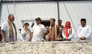 Kalamo Pulau Pasaran Diresmikan Sebagai Sentra Hilirisasi Ikan Teri