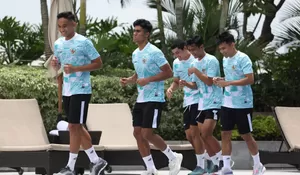 Kualifikasi Piala Dunia 2026 Lawan Vietnam, Skuad Garuda Latihan Perdana Malam Ini