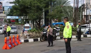 Polisi Berlakukan Rekayasa Lalu Lintas di Jalur Puncak