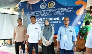 Sosialisasi Program Makan Bergizi Gratis di Cikarang, DPR RI Tekankan Perbaikan Pola Makan dan Daya Saing SDM