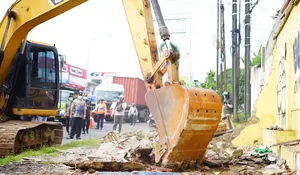 Pembangunan Fly Over Bulak Kapal, Dimulai Dengan Pembebasan Lahan.