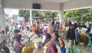 Antrian Mengular, 2.581 Keluarga Serbu Lokasi Penerimaan Bantuan